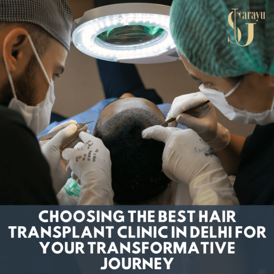 Discover confidence through exceptional hair restoration at the leading Hair Transplant Clinic in Delhi - Sarayu Clinics.