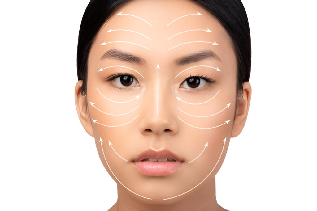 Patient undergoing full face sculpting in Delhi at Sarayu Clinics, performed by Dr. Adarsh Tripathi, expert in facial aesthetics. Face contouring surgery cost in India Facial contouring surgery cost Face contouring surgery before and after Glutathione treatment cost in Delhi Best skin whitening treatment in Delhi