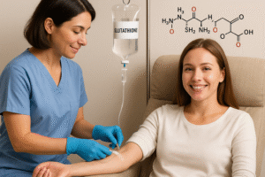 IV Glutathione for Skin Whitening Treatment in Delhi at Sarayu Clinics – Expert Care for Brighter Skin