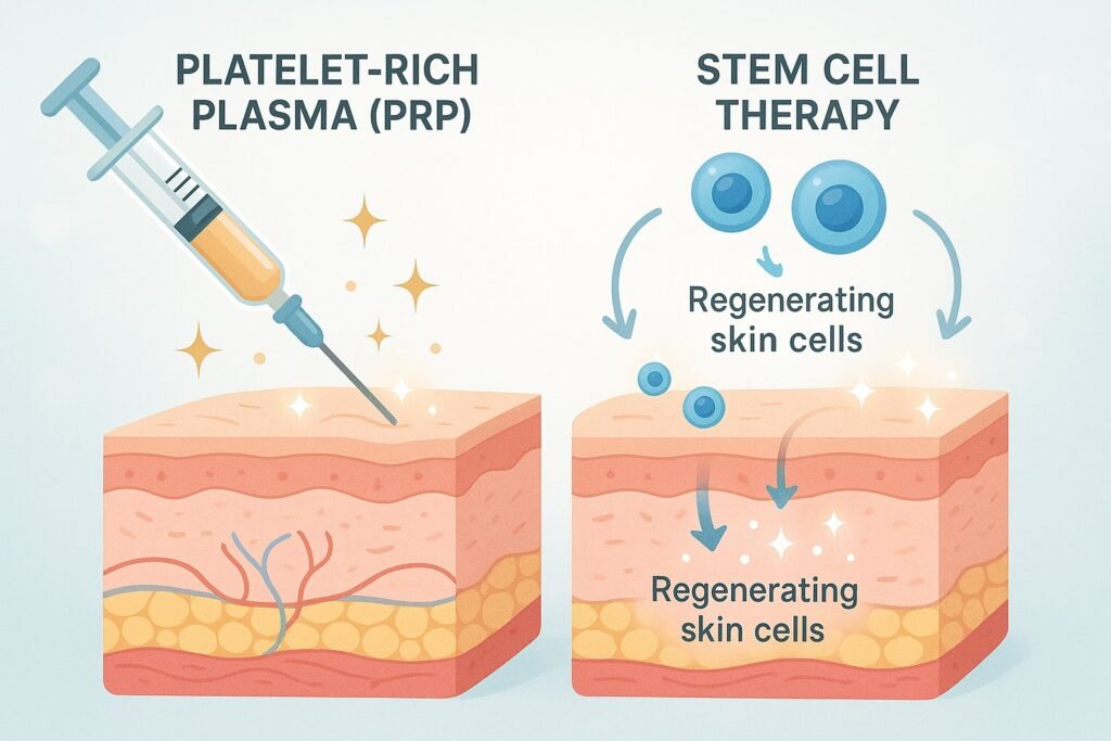 PRP and Stem Cell Therapy for Skin Health