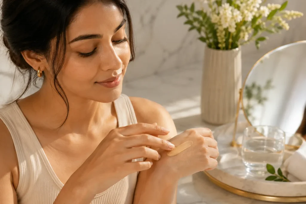 Tinted iron-oxide sunscreen to help prevent pigmentation recurrence in Delhi