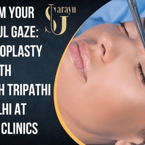 Blepharoplasty with Dr. Adarsh Tripathi in Delhi at Sarayu Clinics