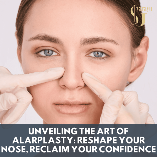 Elevate your beauty with Alarplasty! Dr. Adarsh Tripathi, the trusted expert in Delhi, unveils the secrets of transforming your nose with precision and care. Embrace the confident new you at Sarayu Clinics.